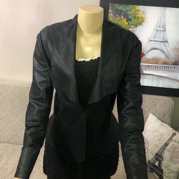 🌺BOD CHRISTENSEN LEATHER JACKET 10 - Picture 3 of 8